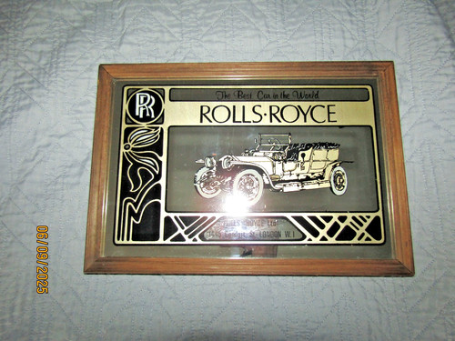 Vintage rolls royce - vintage, mirror