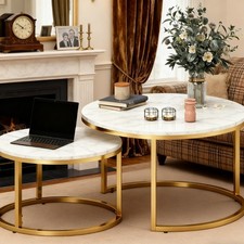 Set of 2 Round Nesting Coffee