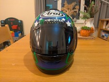 Full Face Arai Motorcycle Helmet - John Hopkins Limited Edition Size M