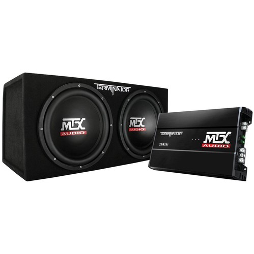 Mtx 1200w dual loaded car - mtx, 12"