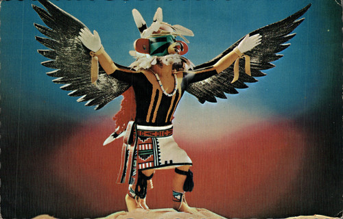 Vintage eagle kachina petley - eagle,
