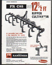 Ransomes "FR C83" Ripper