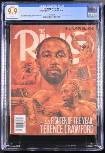 Cgc the ring magazine - 9.9,
