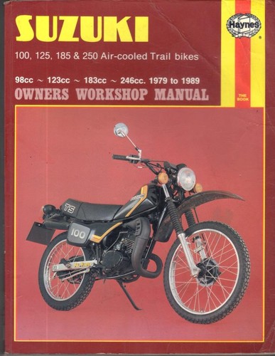 Suzuki ts100 ts125 ts185 - suzuki,