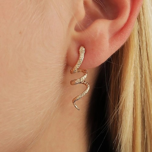 925 silver plated snake link - silver,