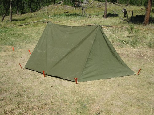 Army usmc pup tent man - us,