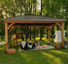 Large Wooden Gazebo Outdoor