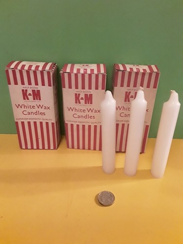 Vintage white wax - k&m,
