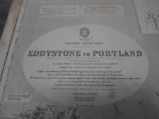 Nautical Chart Map. EDDYSTONE