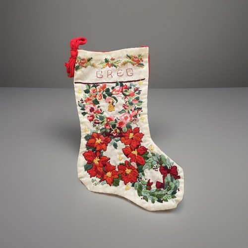Vintage bucilla stocking with - vintage,