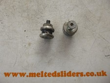 Suzuki GSXR SRAD 600 750 1000 TL Pr Silver M8 Paddock Stand Bobbins Reels Spools