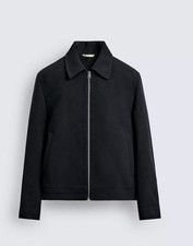 Zara Men's Wool Effect Zipper