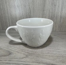 Jane Asher Embossed White Fine