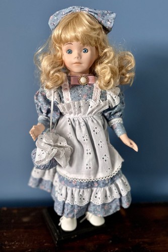 Collectible china doll with - china,