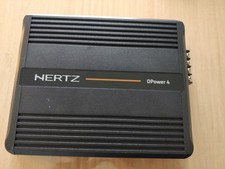 Hertz DPower4 - 4 Channel Amplifier 50w x 4 Bridgeable Rear Channel Subwoofer 