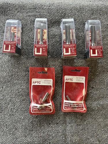 New router bits various - bits, sizes