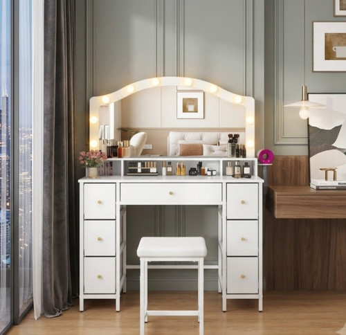 Dressing table stool set - dressing,