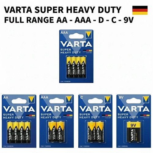 Varta super heavy duty zinc - varta,