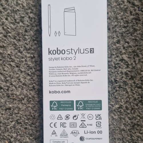 Kobo stylus black - kobo,