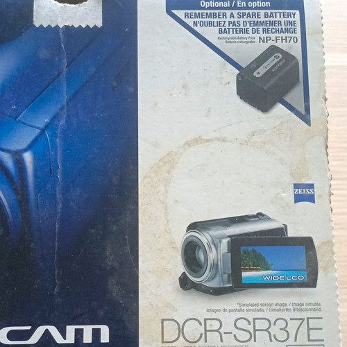 Sony handycam dcr - sony,