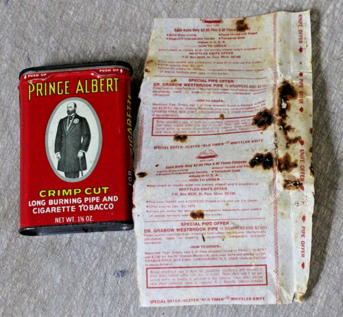1970s prince albert tobacco - 1970s,