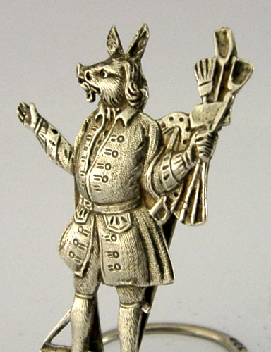 Sterling silver trusty servant - silver,