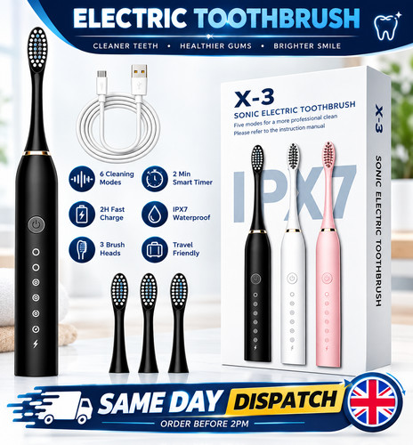 Sonic electric toothbrush - sonic,