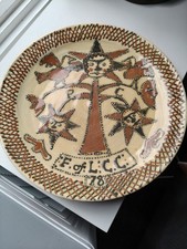 slipware repro charger 11 inch.in style of Thomas Toft.