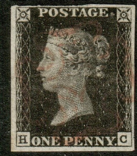 1840 penny 4 - gb, (hc)