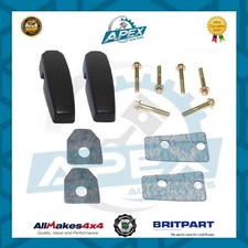 WINDSCREEN FRAME TO BULKHEAD BRACKET SET FOR LAND ROVER DEFENDER 90 110 130