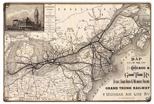 Chicago grand trunk - &, railway