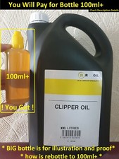 100ml+ Electric Hair Clippers Trimmer Shaver Blade ®️Oil Lubricant Plastic Dropp