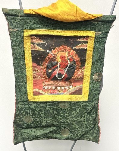 Tibetan thangka painting - tibetan,