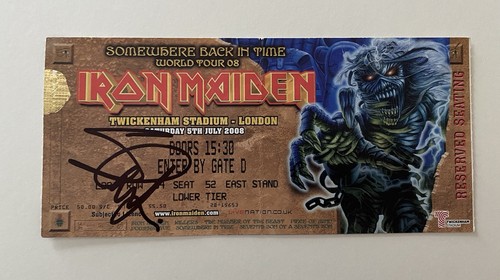 Iron maiden twickenham ticket - twickenham,