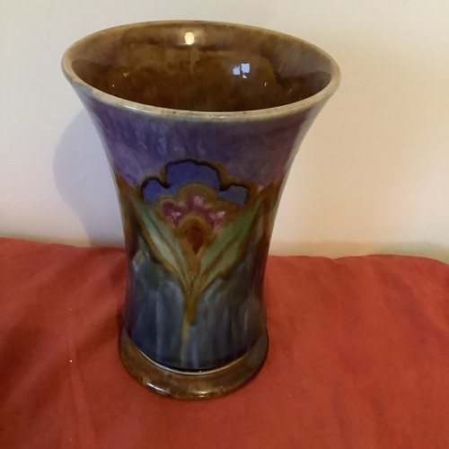 Royal doulton vase stoneware - vase,
