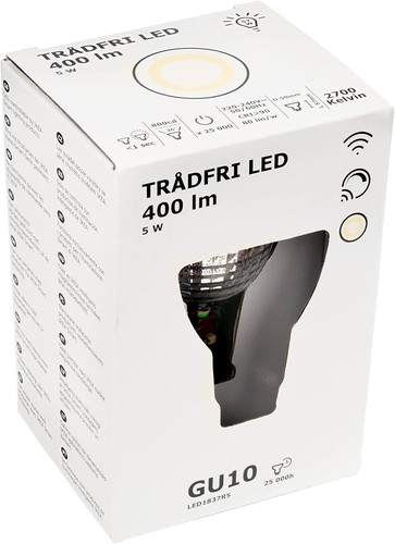 Ikea trådfri gu10 - gu10, led