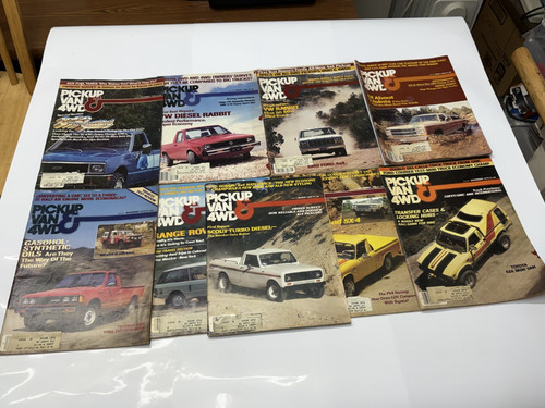 Pickup van 4wd magazines - magazines, total