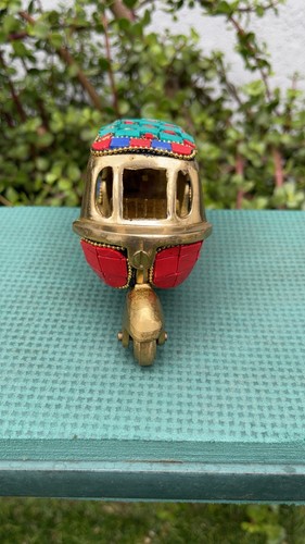 Handmade brass auto rickshaw - auto,