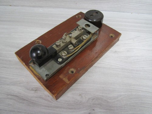 Vintage morse code - vintage, key