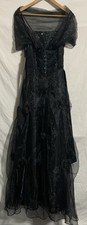 Cherlone black Formal Occasion Special Party Event Dress Size 8/10.