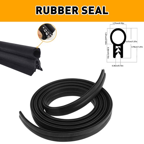 12ft car door - rubber, seal