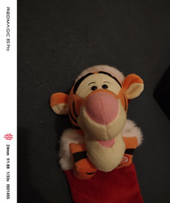 Tigger Christmas Stocking plays Christmas song tunes rare with press here button