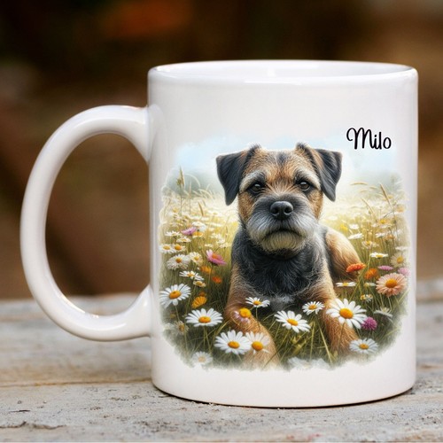 Personalised border terrier - personalised,