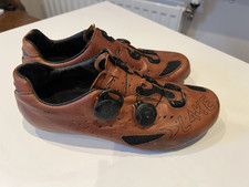 Lake CX237 Carbon Road Shoes Kangaroo brown Leather, EU41 UK7