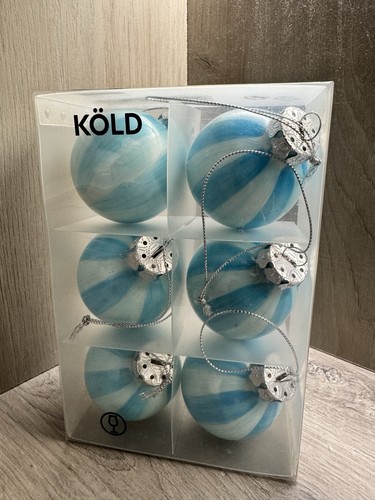 Ikea köld glass baubles - ikea,