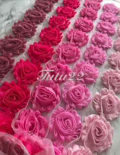 Shabby chic chiffon rose