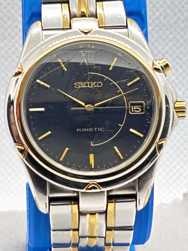 Seiko kinetic 5m42 - seiko, 5m42-0m10