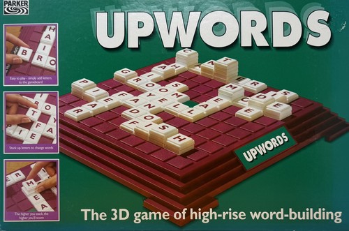Vintage 1996 upwords board - vintage,