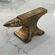 Vintage Mini Brass Anvil