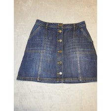 FatFace Button Front Denim